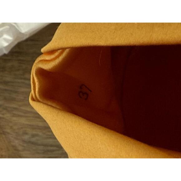 Casadei Orange NWB Satin Slip-On Sneakers Women’s Luxury Designer Size 7 - Picture 11 of 11